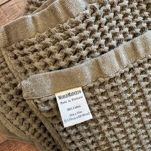 Cost Plus World Market Olive Hand Towels